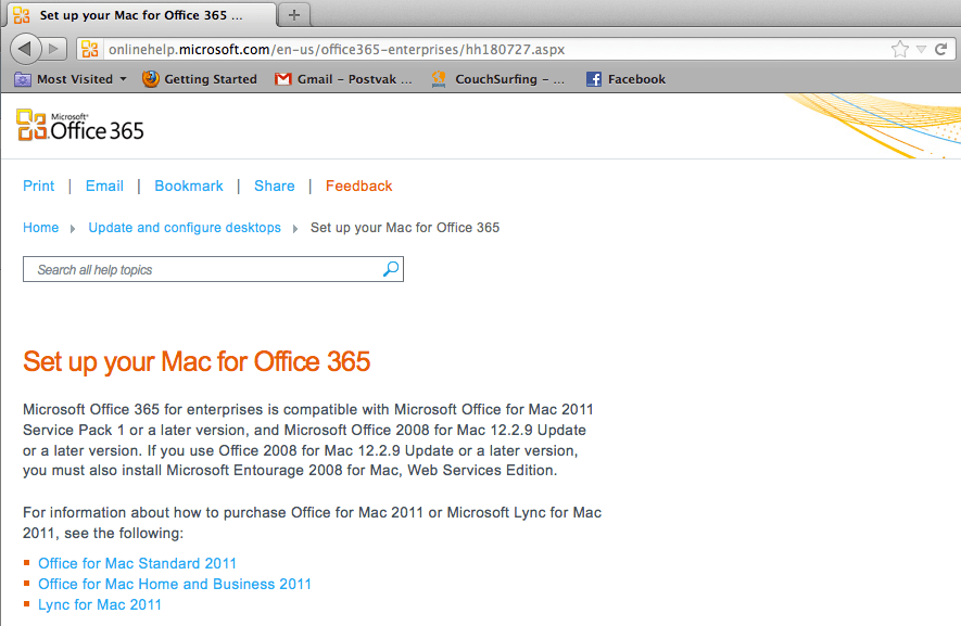 updating microsoft office 2011 for mac